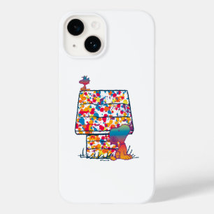 Coque Case-Mate iPhone cacahuètes   Snoopy & Woodstock Rainbow Paint
