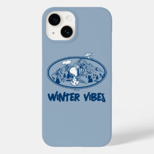 Coque Case-Mate iPhone cacahuètes   Snoopy & Woodstock Skiing