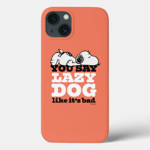 Case-Mate iPhone Case cacahuètes   Snoopy You Say Lazy Dog Like It's Bad