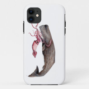Coques Pour iPhone Cachalot et calamar