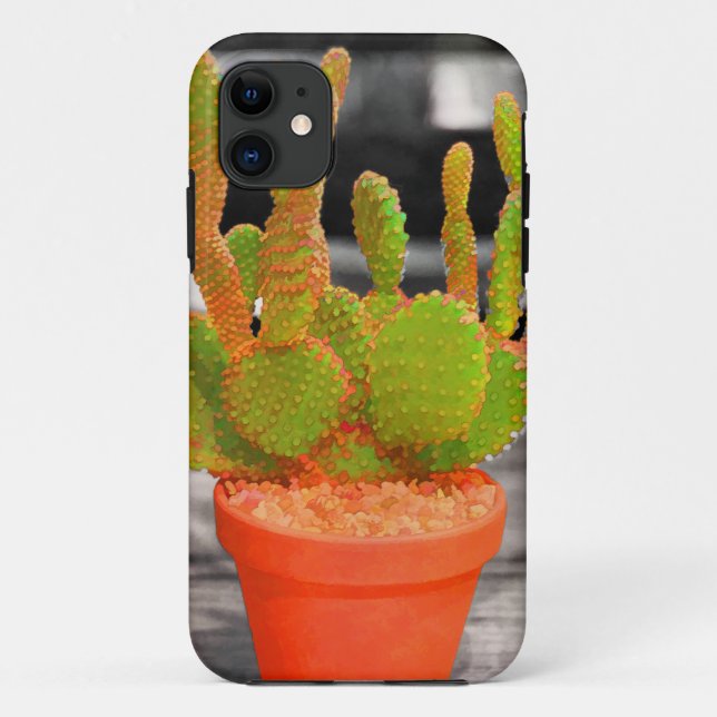 Coques Case-Mate iPhone Cactus colorés (Dos)