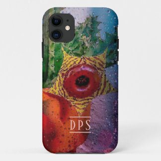 Case-Mate iPhone Case Cactus de sauvetage à travers une fenêtre pluvieus