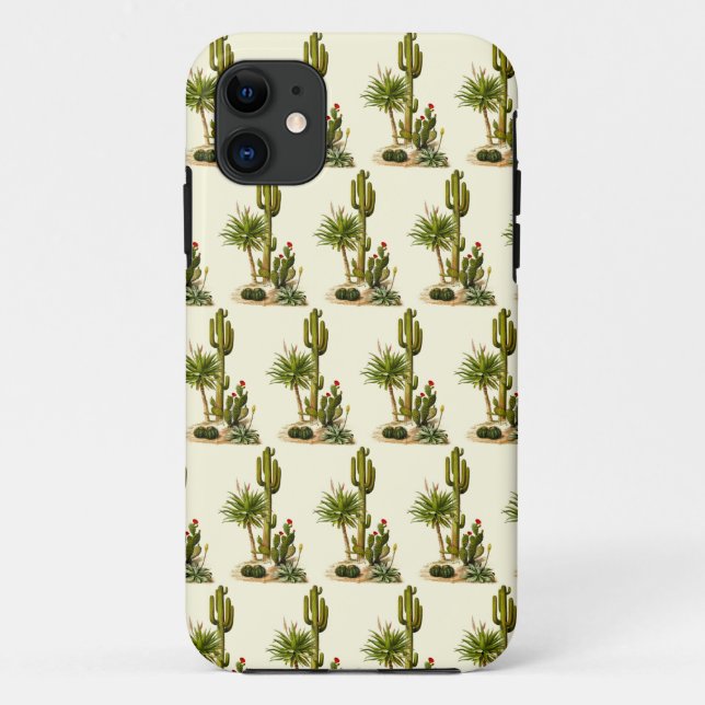 Coques Case-Mate iPhone Cactus désert mirage chic et chic Arizona (Dos)