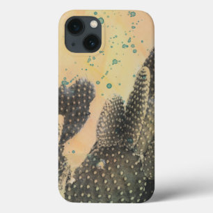 iPhone 13 Case Cactus du désert Plat vert