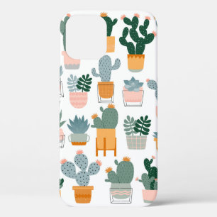 Case-Mate iPhone Case Cactus et succulents en pots sur arrière - plan b