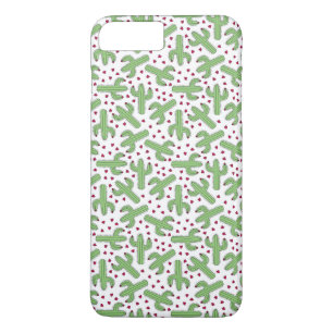 Coque Case-Mate Pour iPhone Cactus illustré et motif de fleurs rose