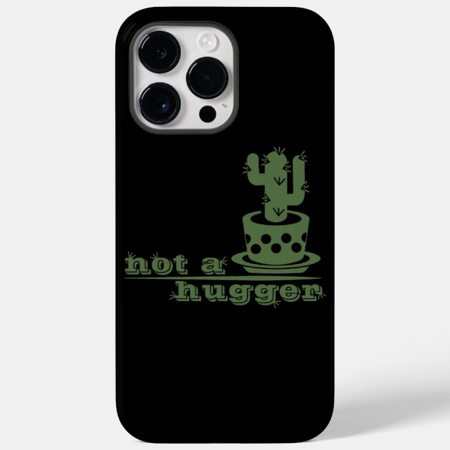 Coques Case-Mate iPhone Cactus Pas un gros cactus drôle dire (Verso)