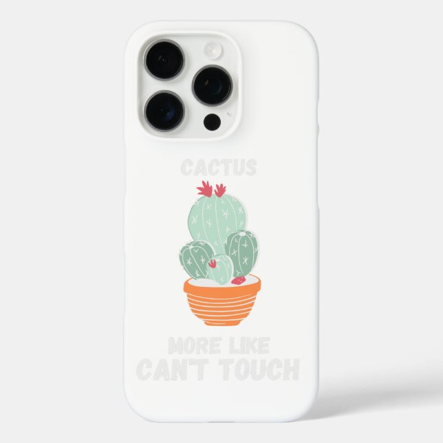 Coques Case-Mate iPhone Cactus, Plus comme ne peut pas toucher. (Verso)