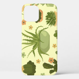 Case-Mate iPhone Case Cactus, succulents : vintage plantes ménagères mot