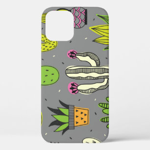Case-Mate iPhone Case Cactus, succulents : vintage tropical arrière - pl