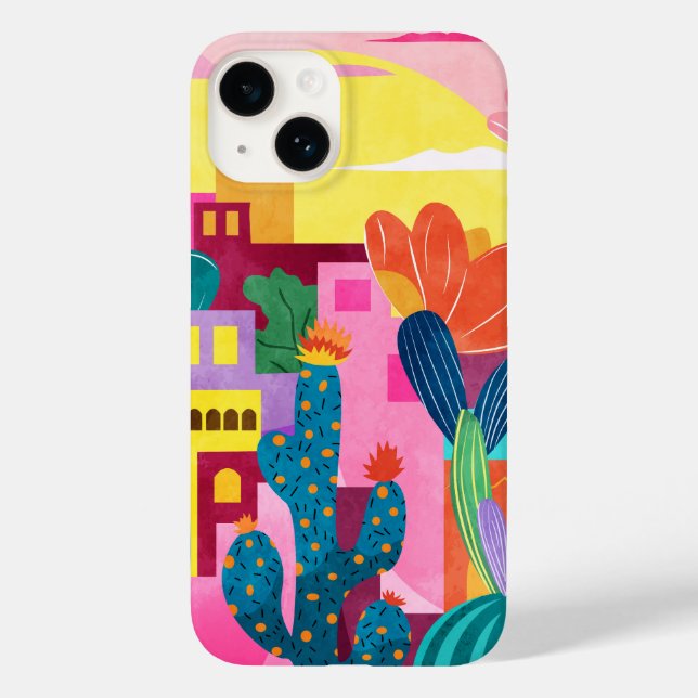 Coques Case-Mate iPhone Cactus Town (Verso)