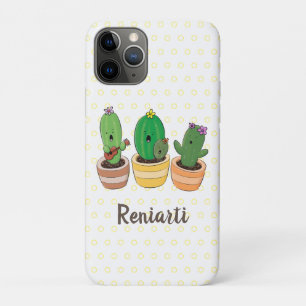 Case-Mate iPhone Case Cactus trio chantante mignonne dessin animé