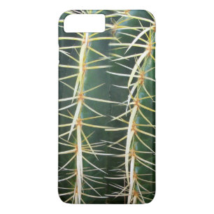 Coque iPhone 8 Plus/7 Plus Cactus vert botanique de sphère