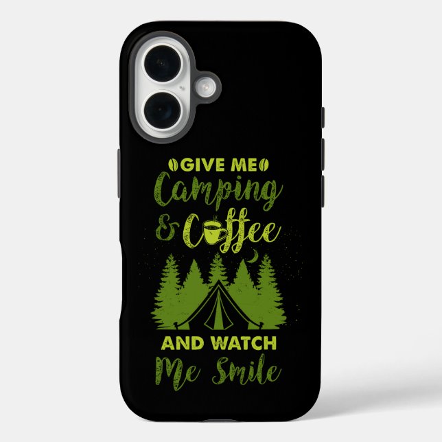 Coques Case-Mate iPhone Cadeau Café Camping Caravane (Verso)