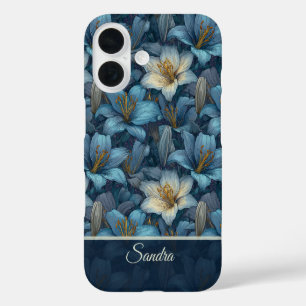 Coque Pour iPhone 16 Cadeau classique de la Saint-Valentin Fleurs de ly