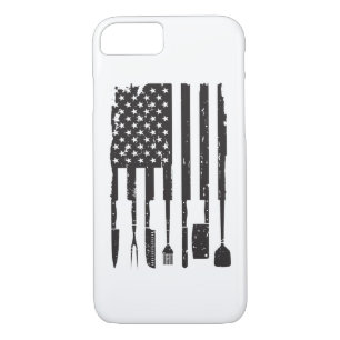 Case-Mate iPhone Case Cadeau culinaire de drapeau américain de couteaux