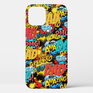 Case-Mate iPhone Case Cadeau DAD de marque personnalisée - Comic Superhe