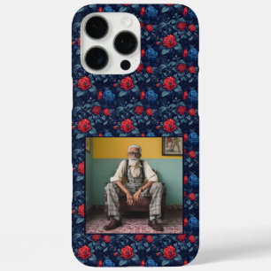 Coque iPhone 16 Pro Max Cadeau d'anniversaire artistique Rose Photo