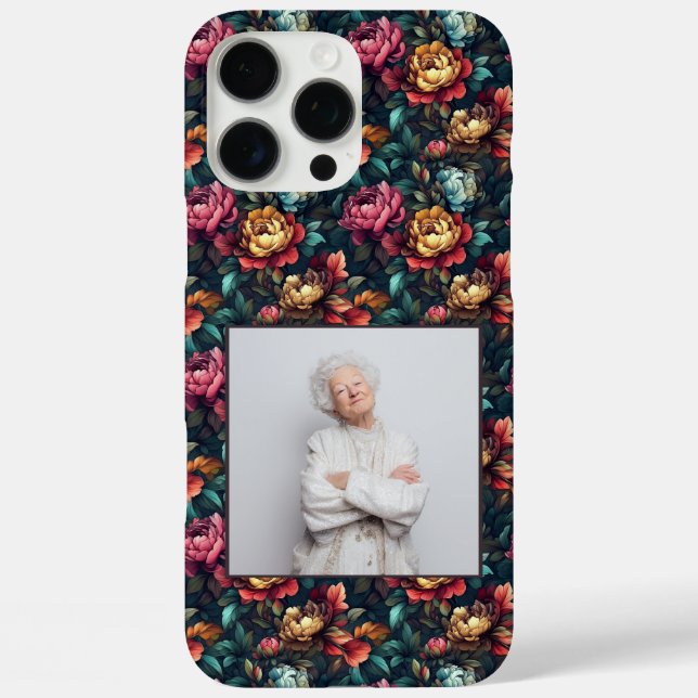 Coques Case-Mate iPhone Cadeau d'anniversaire élégant Pivoines sur mesure  (Verso)