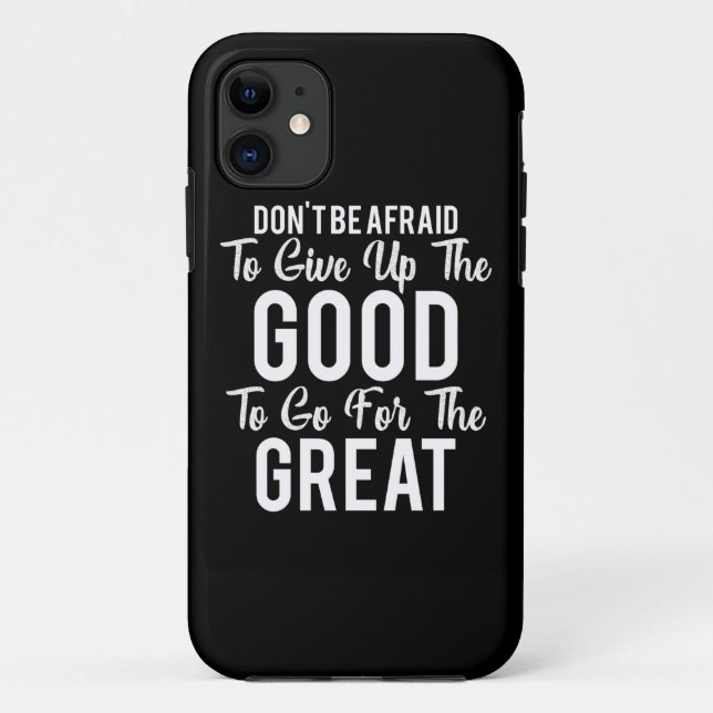 Coques Case-Mate iPhone Cadeau d'anniversaire ne pas avoir peur (Dos)