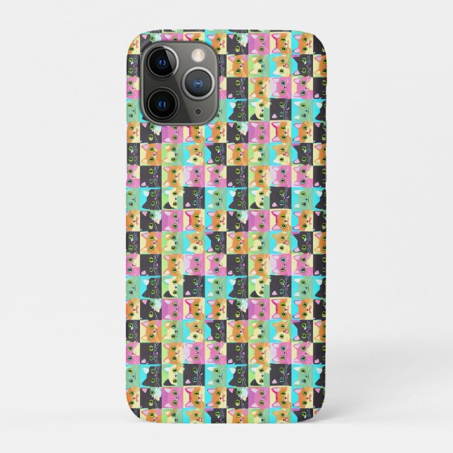Coques Case-Mate iPhone Cadeau de chat | Cute Kawaii Motif (Dos)