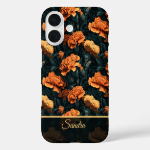 Coque Pour iPhone 16 Cadeau de Demoiselle d'Honneur Fleur de Carnation 