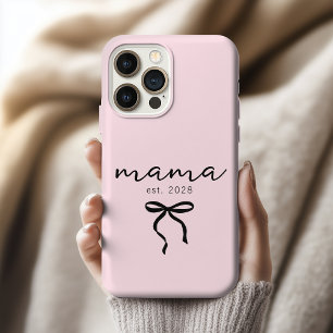 Coque Case-Mate iPhone Cadeau de housse de téléphone rose personnalisée M