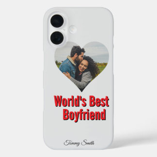 Coque Pour iPhone 16 Cadeau de la Saint-Valentin pour lui - Meilleur pe