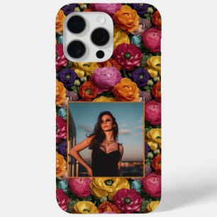 Coque Case-Mate iPhone Cadeau de mariage coloré personnalisé Ranunculus
