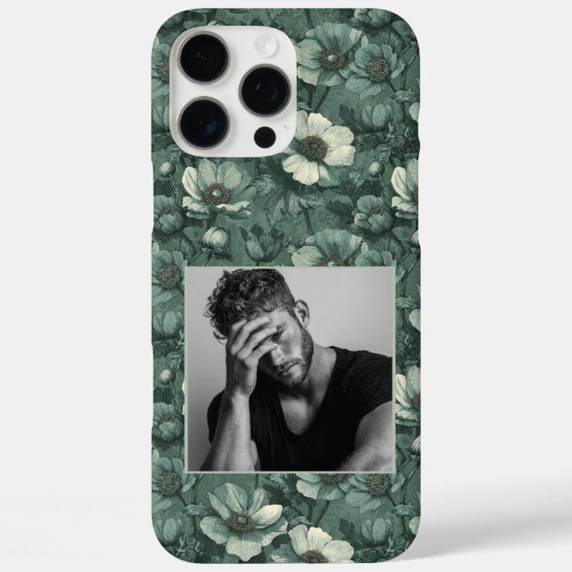 Coques Case-Mate iPhone Cadeau de mère unique Anémones personnalisé  (Verso)