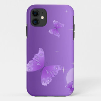 Etui iPhone Case-Mate Cadeau de Noël à papillon pourpre