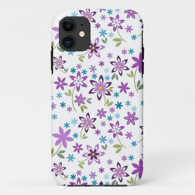 Coques Case-Mate iPhone Cadeau de Noël mignonne Floral Ditsy (Dos)
