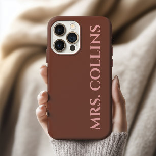 Coque Case-Mate iPhone Cadeau de nouveau nom de famille personnalisé pour