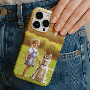 Coque iPhone 16 Pro Cadeau de souvenir de photo de compagnie personnal
