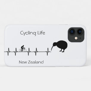 Case-Mate iPhone Case Cadeau de vélo Kiwi Battement de cœur de cyclisme 