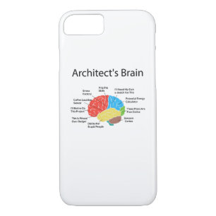 Case-Mate iPhone Case Cadeau d'étudiants d'architecture du cerveau de
