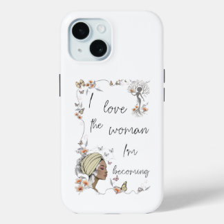 Coque Case-Mate iPhone Cadeau floral d'amour de soi pour femmes