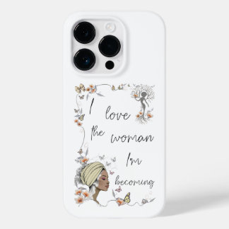 Coque Case-Mate iPhone Cadeau floral d'amour de soi pour femmes