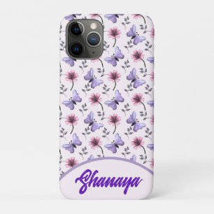 Case-Mate iPhone Case Cadeau floral papillon de printemps personnalisé  