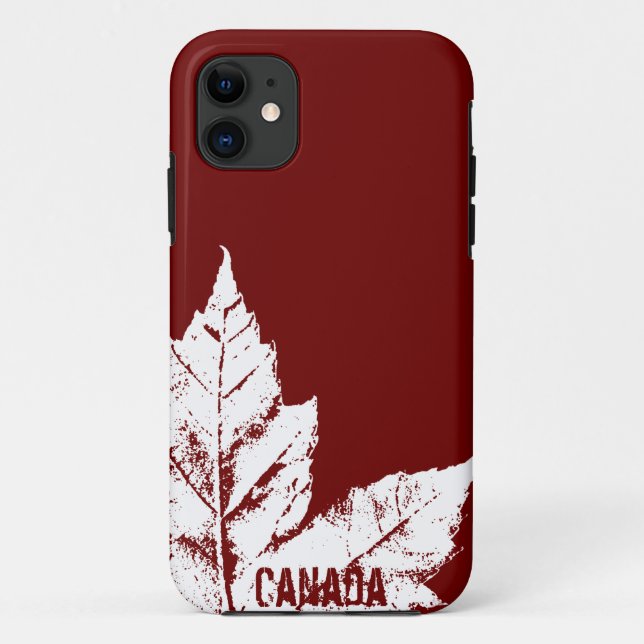 Coques Case-Mate iPhone Cadeau frais de feuille d'érable du Canada de cas (Dos)