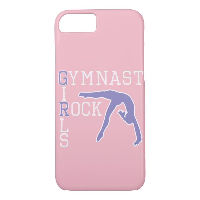 Coques Case-Mate iPhone Cadeau mignon de roche de filles de gymnastique (Dos)