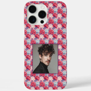 Coque iPhone 16 Pro Max Cadeau minimaliste de la Saint-Valentin Pivoines F