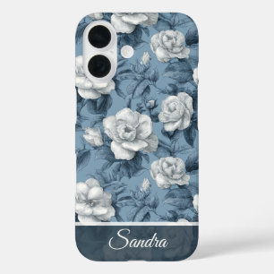 Coque Pour iPhone 16 Cadeau minimaliste de remerciement Gardenias Nom d