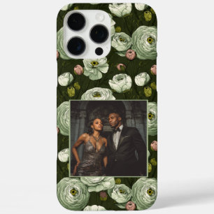 Coque iPhone 16 Pro Max Cadeau minimaliste pour filles Ranunculus Photo