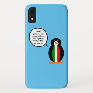 Case-Mate iPhone Case Cadeau personnalisé Drapeau Italien Manchot Faune