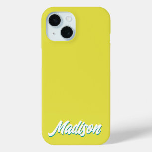 Coque Case-Mate iPhone Cadeau personnalisé rétro vintage groovy Nom perso