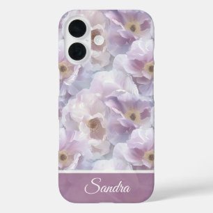 Coque Pour iPhone 16 Cadeau Petite Amie Mignonne Nom Rose