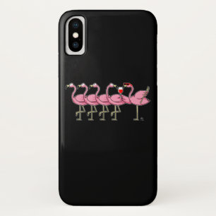 Case-Mate iPhone Case Cadeau potable de vin de Flamant rose