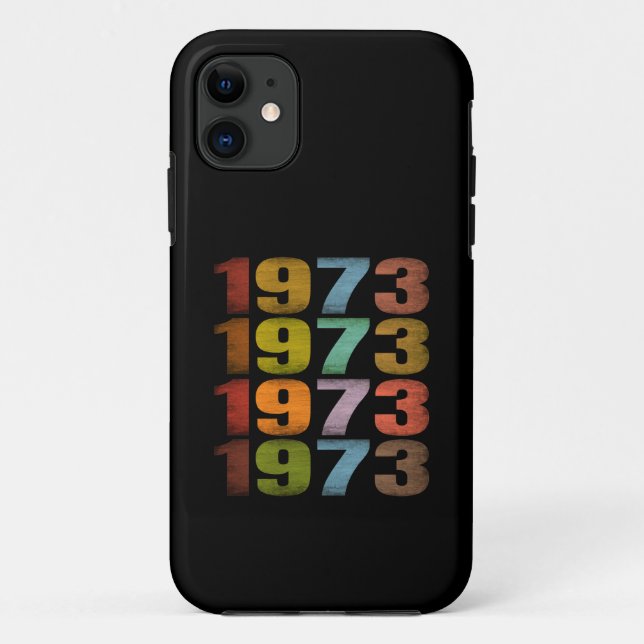 COQUES Case-Mate iPhone CADEAU RÉTRO VINTAGE 1973 (Dos)