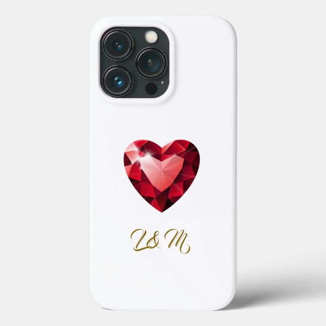 Coques Case-Mate iPhone Cadeau Significatif – Amour Élégant (Verso)